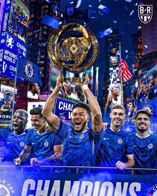 The sky is blue worldwide, <a href="/ChelseaFC/">Chelsea FC</a> is the BEST team in the world. World Champion.