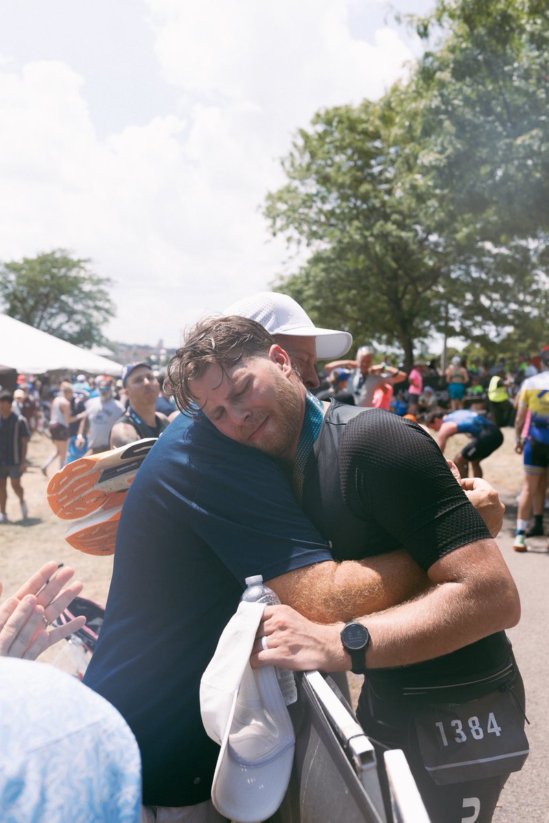 Proud of my Ironman! (Didn’t matter what he did, was always proud!)