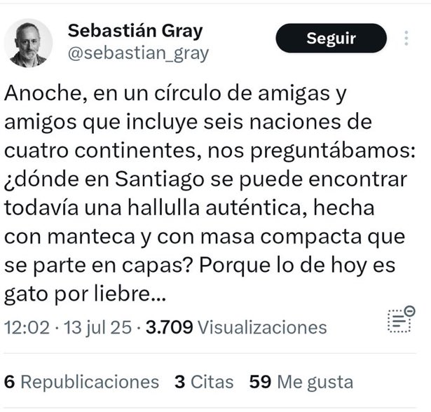 El Conde de Boragó cada vez mas siutico y woke de cuarta.