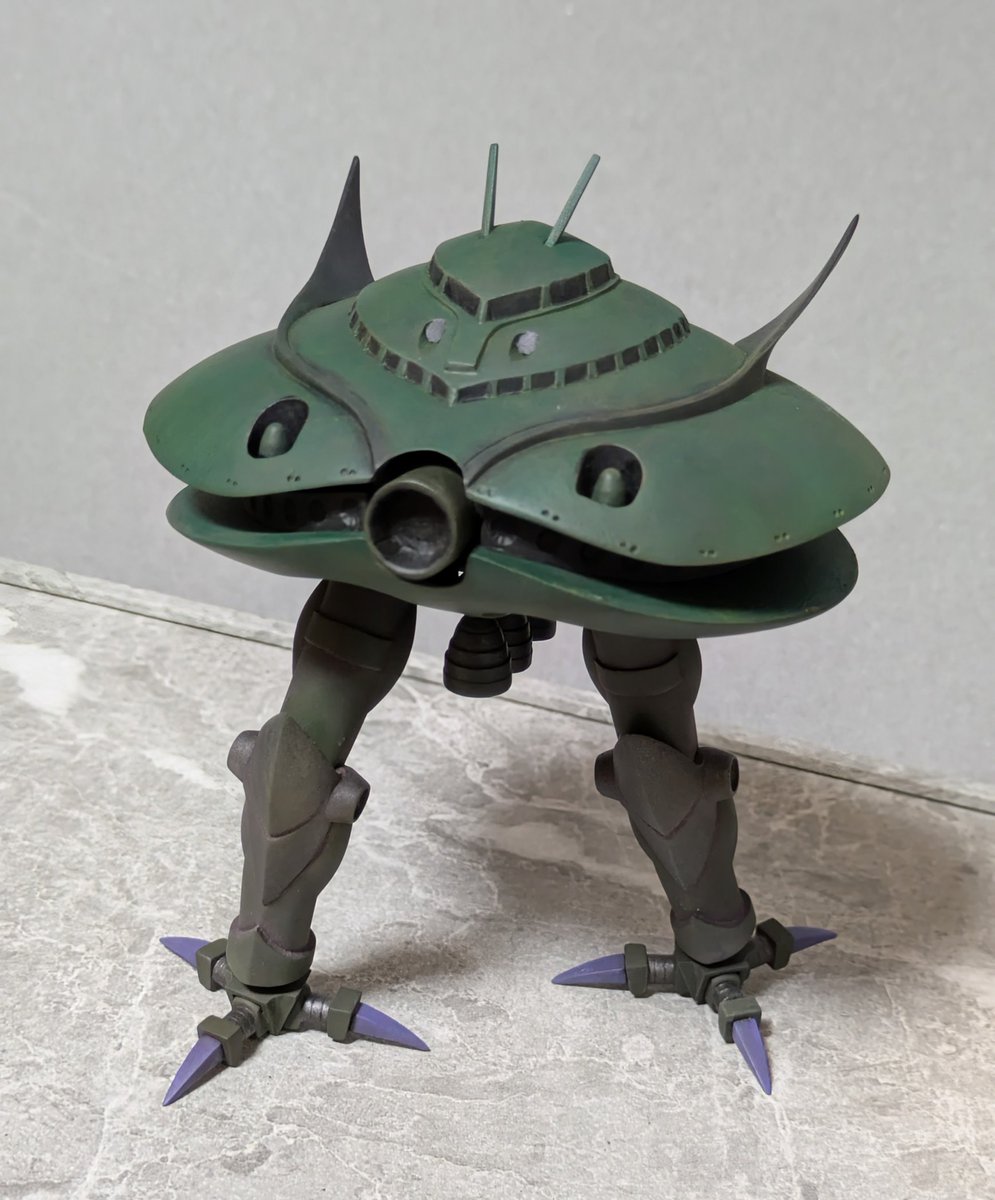 『機動ビグ・ザム』完成〜
ありがとうございました〜✨
#ビグ・ザム1ヵ月ファッションショー完成
#旧キット