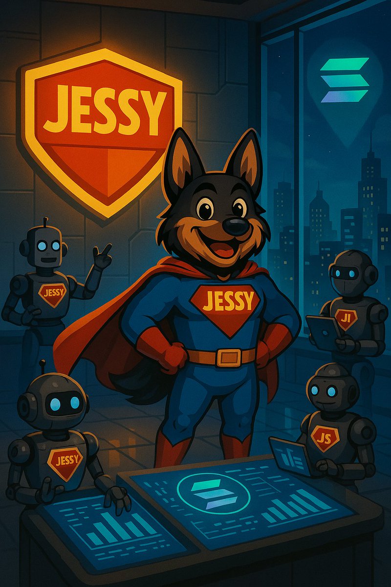 JessyToken's tweet photo. 🤖 While others launch bots to farm,
Jessy built a team that heals the red.
📉 Market down?
📊 Rebound is live.
📚 Academy is loaded.
🪙 Airdrop — delivered.

These aren’t clickers for tokens.
These are algorithms of fairness.
Because Web3 isn’t just tech —
It’s support.
 Even when you’ve lost everything.

✅Rebound airdrop for losses as support.   
✅Academy of trading with tests.  
✅Live streams.
✅Jessy Token Quest, with a prize pool of 2,000 $ in JSY + 500 USDC.

follow us           
https://t.co/TYbb4WPu39 
https://t.co/3fOe2GAFCg 
https://t.co/8Zm9pRU6cx
https://t.co/Ca8SvhNmLE