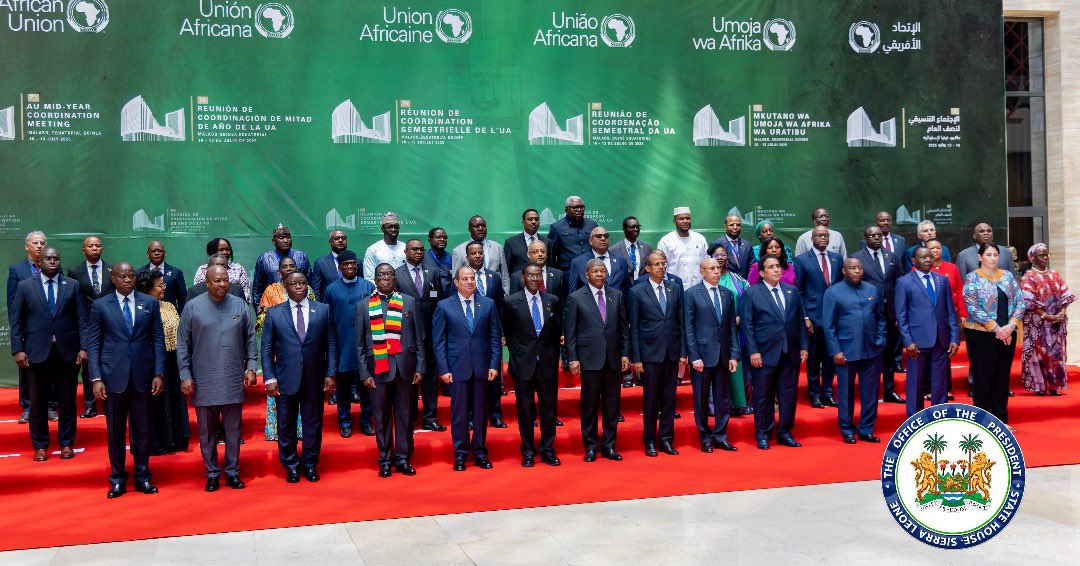 julius_maadabio's tweet image. As the President of the Republic of Sierra Leone and the Chairman of the ECOWAS Authority of Heads of State and Government, I had the honor of presenting a comprehensive progress report on the strides made in regional integration within the Economic Community of West African…