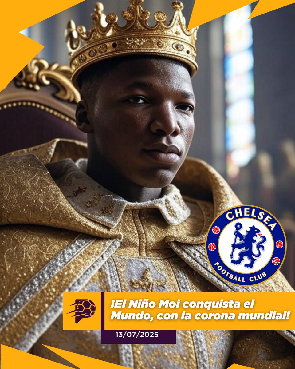 ¡El Niño Moi es un gigante del Mundo! Moisés Caicedo toca el cielo con las manos al ganar el Mundial de Clubes con el Chelsea. Nuestro crack fue megafigura en la final, en la que le pintaron la cara al invencible PSG. ¡Tenemos un Rey! ¡Larga vida al Niño Moi!
