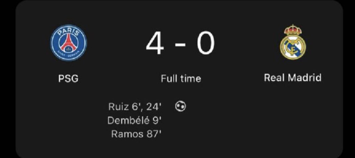 itz_manez's tweet photo. PSG had just one Job. 

The Job: https://t.co/AK9dayRSmf