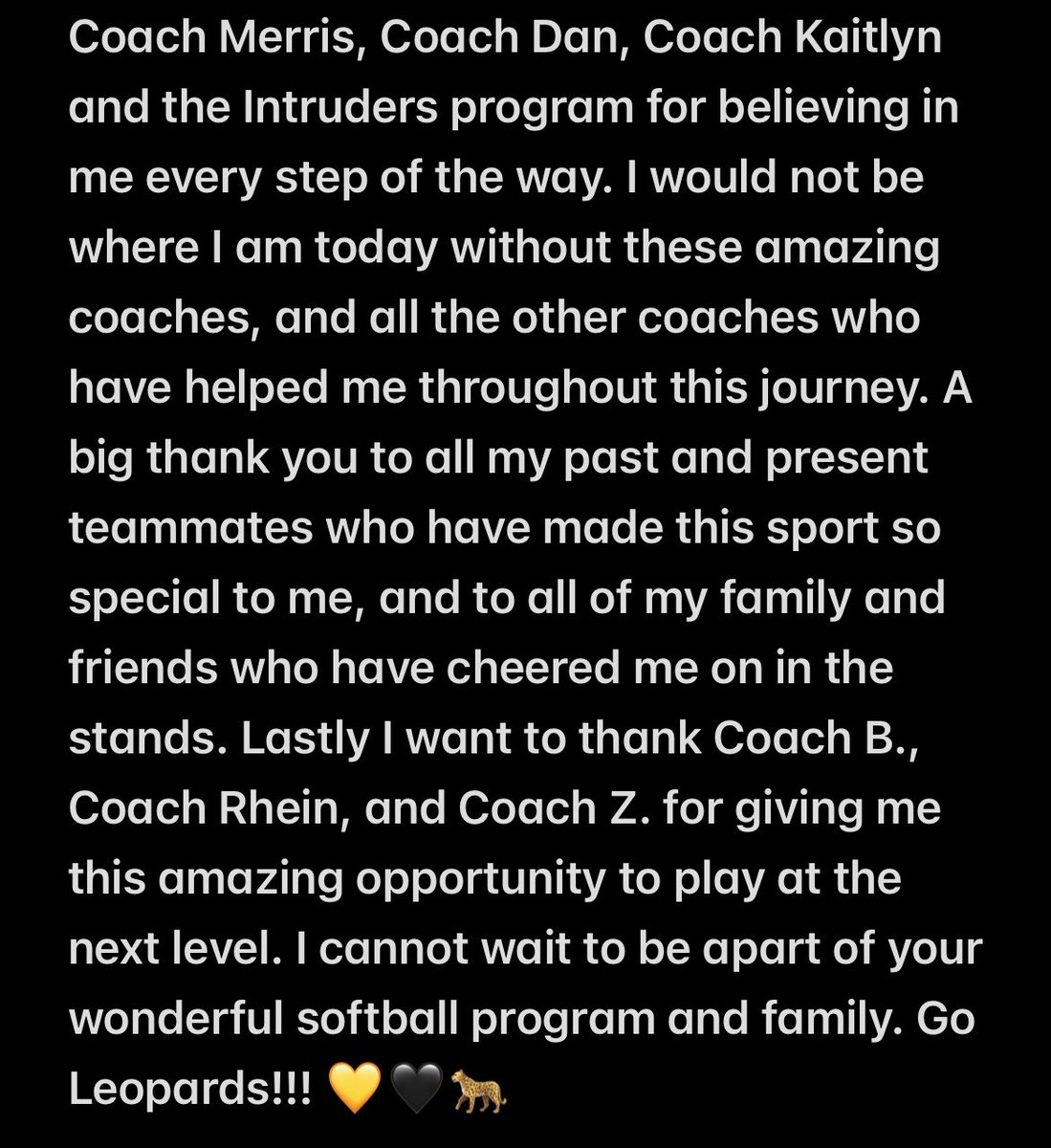 Avery (AMac) Jameson (@amacjameson2026) on Twitter photo God is good!!! Go Leps! 💛🖤🐆<a href="/SoftballTemple/">Temple College Softball</a> <a href="/TXIntruders_GLD/">TX CF Intruders 18U/16U Gold Program</a> God is good!!! Go Leps! 💛🖤🐆<a href="/SoftballTemple/">Temple College Softball</a> <a href="/TXIntruders_GLD/">TX CF Intruders 18U/16U Gold Program</a>