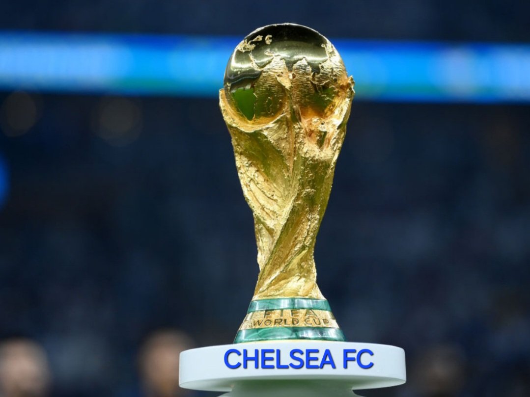 Well done Chelsea Football Club... Champions of the world. 
😉