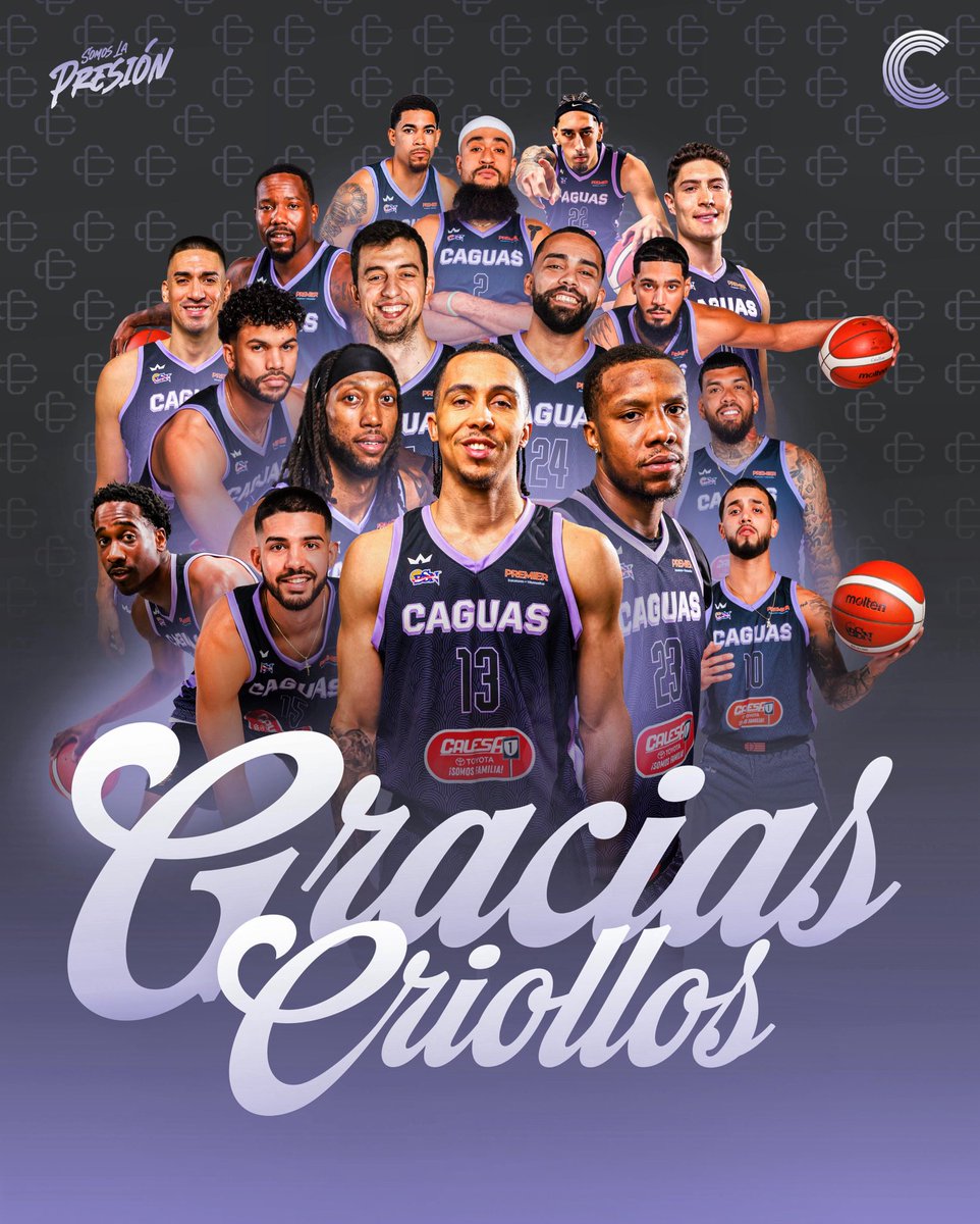 criollosbsn's tweet image. ¡Lo dieron todo noche tras noche en la cancha! 🫀

Gracias por su dedicación y esmero durante esta temporada 2025 🏀

¡Nos vemos en el 2026!

#criollos #bsn #lapresion #somoslapresion #criollos
