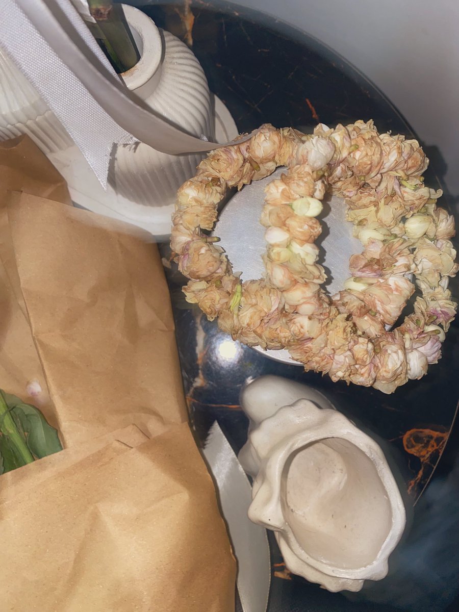 This is what your side table looks like when you marry your best friend 🤍