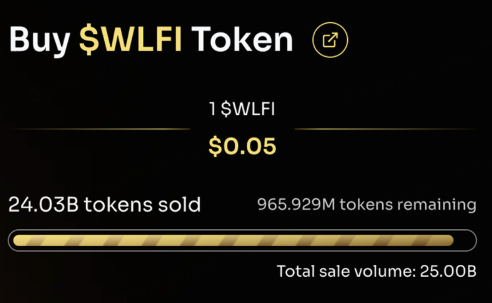 BlockSrteetXYZ's tweet photo. 🎯 $WLFI is about to explode!

👉🏻 https://t.co/QDxxycuyM4 

Within a week, worldlibertyfinancial will be listed on ALL EXCHANGES.
Once #WLFI gets listed, we will see green candles in our wallets!
Buy and vote now, 3 days left...⏰

#WLFI #Crypto #Airdrop #USD1 @GiveRep https://t.co/m28kGEyzzM