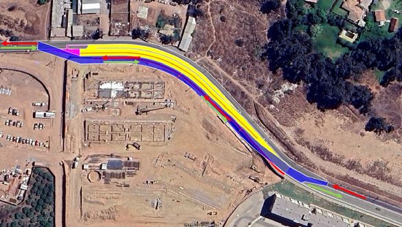 Anuncian trabajos y desvíos de tránsito en Avenida Raúl Bitrán y Las Parcelas por ejecución de proyecto habitacional miradiols.cl/2025/07/13/anu…