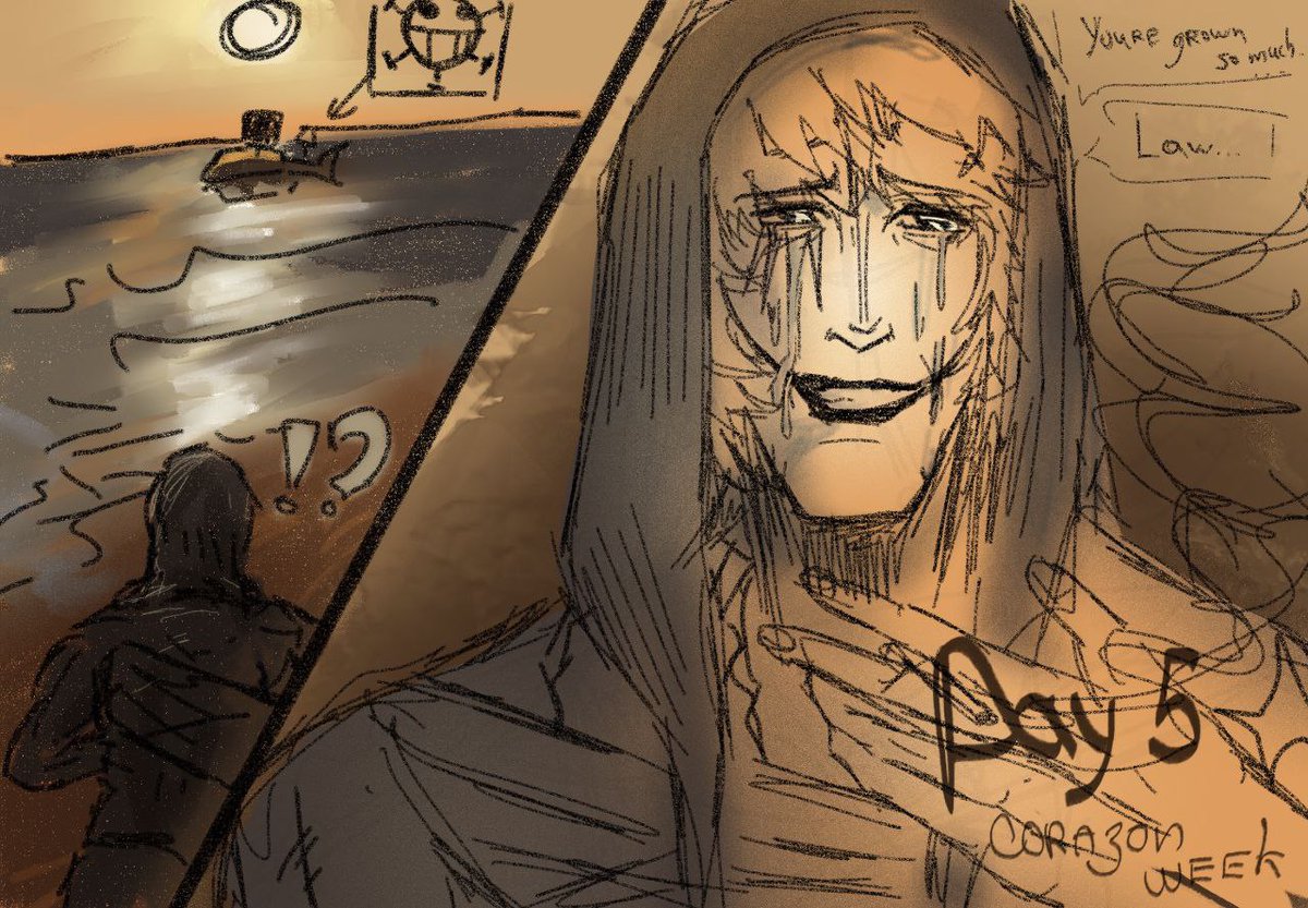 doukiehelia's tweet photo. Day 5: What if Cora survived but no one knows about it #CorazonWeek #CorazonWeek2025 #donquixoterosinante #ONEPIECE https://t.co/usgTLjAtvF