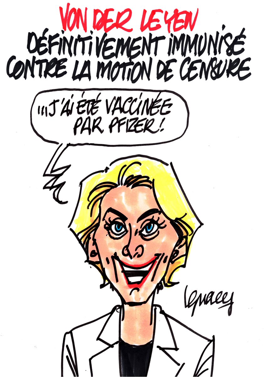 dessignace_'s tweet image. Ignace - Von der Leyen définitivement immunisée

dessignace.com

#VonDerLeyen #PfizerGate