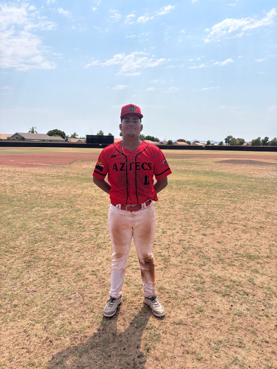 FiveToolAZ's tweet image. F: Aztecs AZ 15U 8, Trosky Arizona 2028 4
PoG: @Edward_chavira1 2-3, 2 RBI