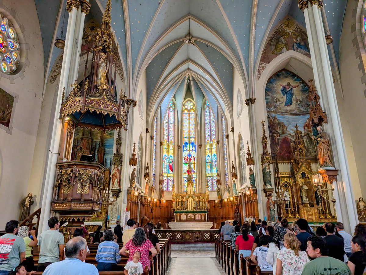 StJosephShrineD's tweet image. Jubilee Year pilgrimage visit of the Federación de Asociaciones de Ntra. Sra. de Guadalupe (Federation of Associations of Our Lady of Guadalupe) Detroit. Our Lady of Guadalupe, pray for us! St. Joseph, pray for us!