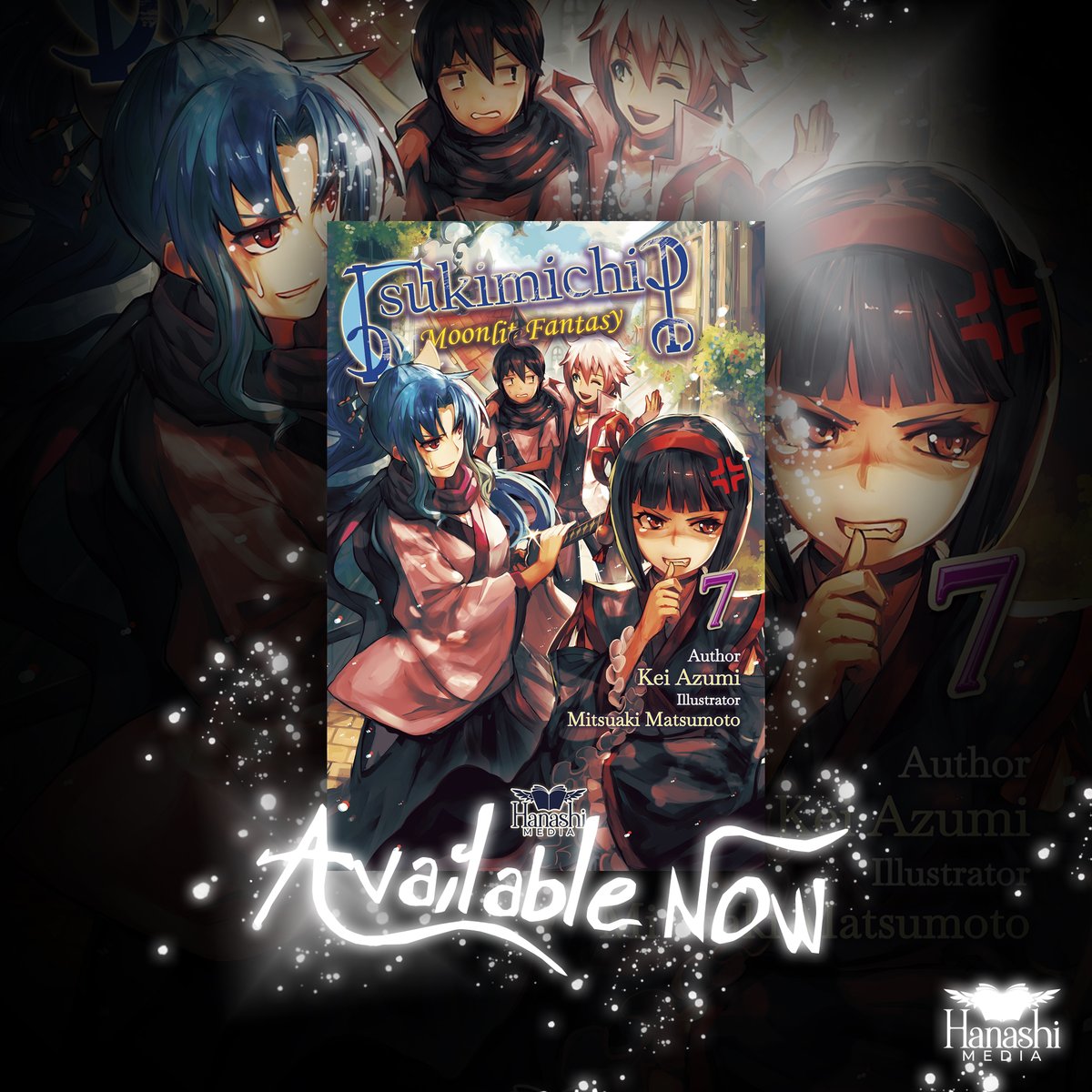 HanashiMedia's tweet image. 🌙 TSUKIMICHI: MOONLIT FANTASY — VOL. 7
IS OUT NOW! ⚔️
The moon watches. The world twists.
And Makoto? Still breaking every damn rule of isekai.
New alliances. Old enemies. Gods who won’t shut up—
and one overpowered outcast rewriting fate one absurd scenario at a time.
🛒 Grab…