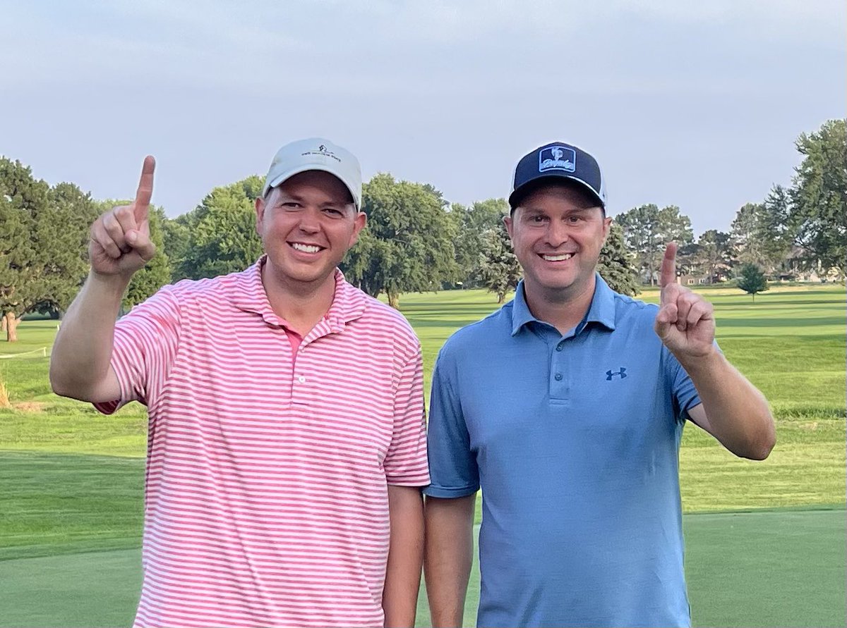 NewsregisterANR's tweet photo. Jim Ediger and Matt Warren won championship honors this weekend in the annual Member/Guest Tournament held at Poco Creek Golf Course. See ANR for complete results. https://t.co/Gg2dRVnzYY