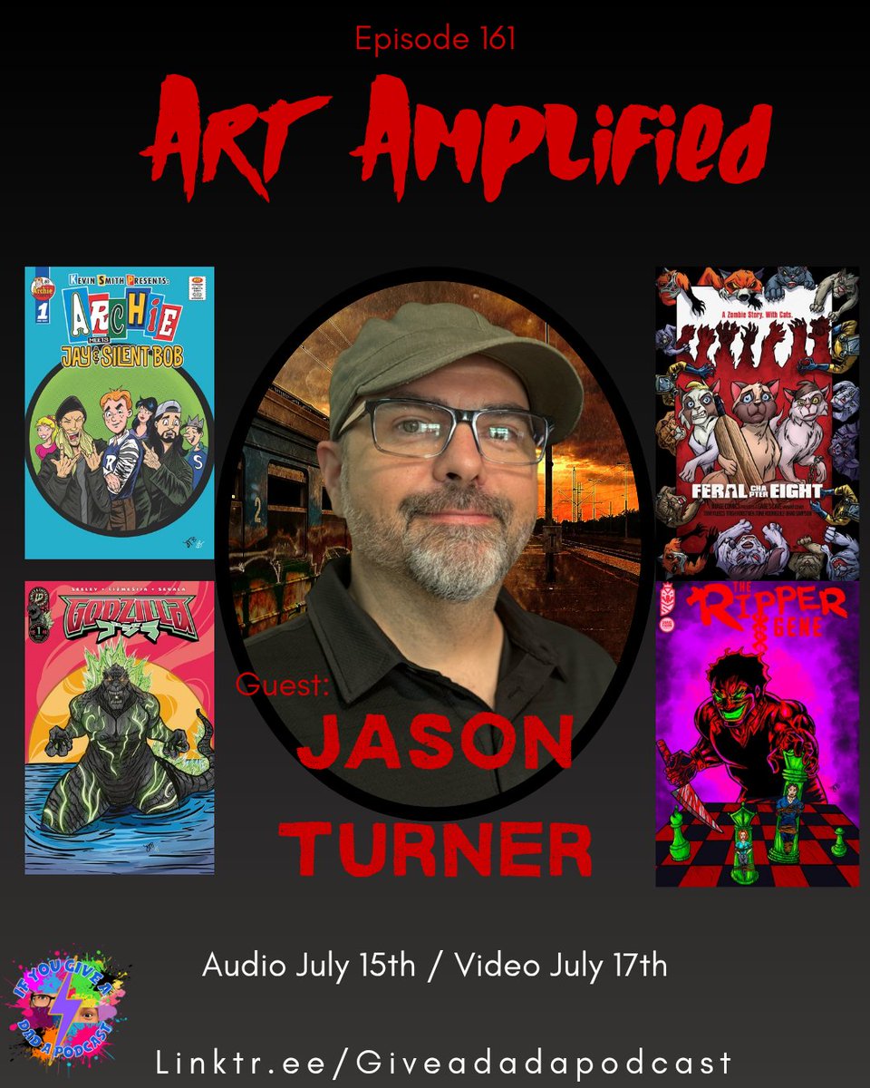 This week on If You Give a Dad a Podcast:
Nick talks comics, music &amp; creativity with artist Jason Turner!
Plus: Superman talk, SNME recap, In the Stacks review, &amp; a heartfelt tribute to a local wrestling legend.
 linktr.ee/Giveadadapodca…
#DadPodcast #IndieArt #WrestlingCommunity