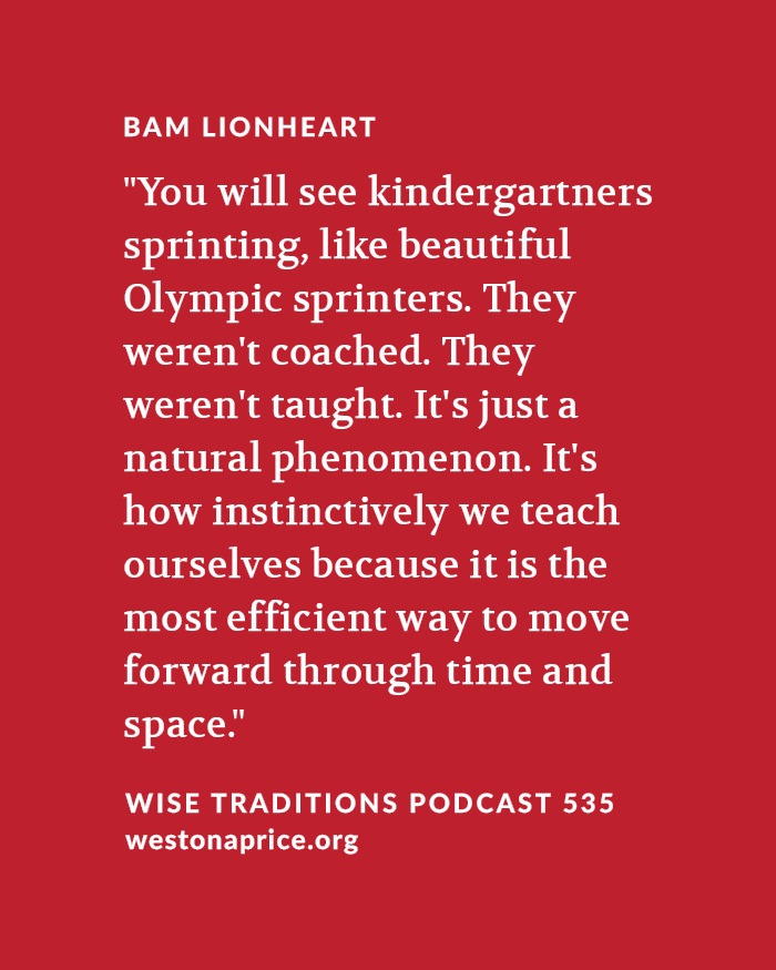 WestonAPrice's tweet image. Natural, primal movement is the topic of our latest Wise Traditions podcast that includes audio, transcript and video: bit.ly/primalmovement…
Why are more and more young people struggling with back pain, injuries, and chronic joint issues? Bam Lionheart suggests that just like…