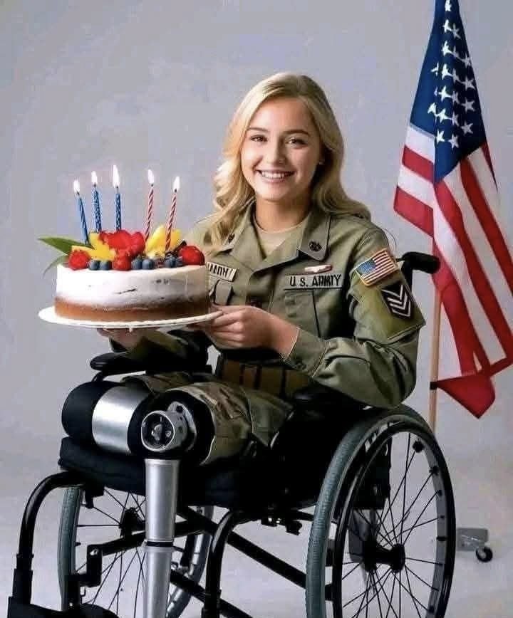 Kristinartz's tweet image. I lost a leg serving others but not my smile. It’s my birthday — if you’re here, just say Hi or follow. That’s more than enough today. 🎂💔🇺🇸