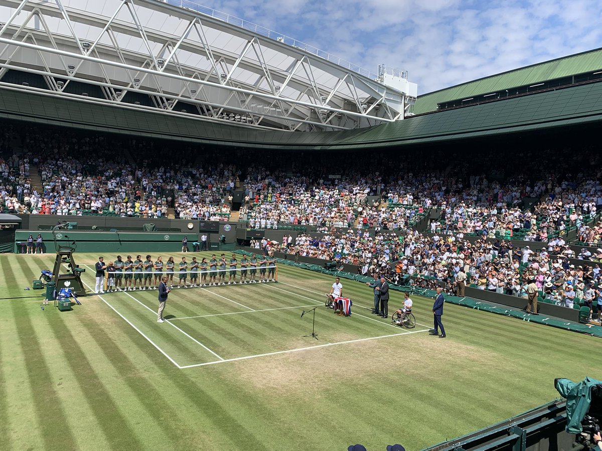 We came as tourists, we left smitten. #Wimbledon