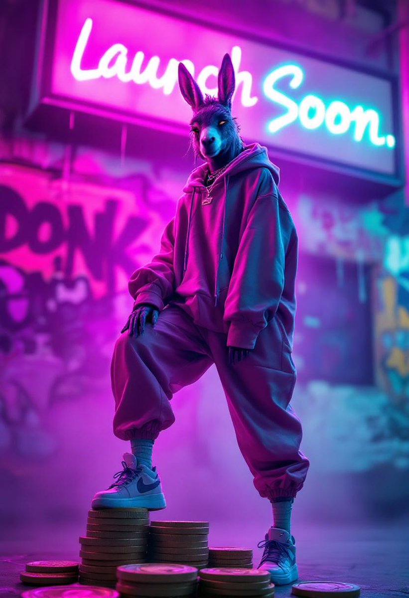 DonkeyAiNft's tweet photo. We’re not here to copy.
We’re here to shift the vibe. ⚡️
$DONK is pure energy, soul-coded chaos, and street-born vision.
Built different.
Coming fast.
🐴 #DonkeyAI #donkeydrip #based #memecoin #degen #pumpit #donkeycore #Memes #NFTs #ridememecoin https://t.co/EKroLsRGzX