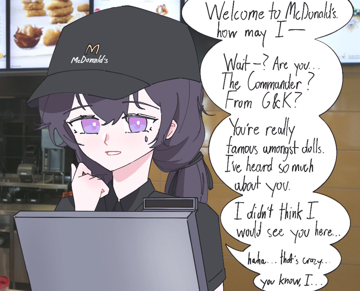 MapleNeckTele's tweet image. SKK goes to McDonald&apos;s