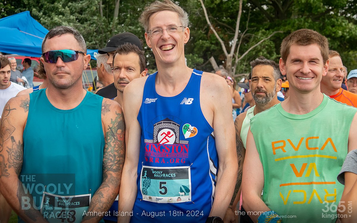 The WOOLY BULLY RACES are fast approaching. August 17th on Amherst Island. Choose 5K or 10K. 10K is part of the KRRA Race Series. There's a Kids 1K Race, too.

Earn the WATERSIDE SERIES medal: run the 10K (if you've run Napanee &amp; Wolfe Island).

Register: krra.org/events/wooly-b…