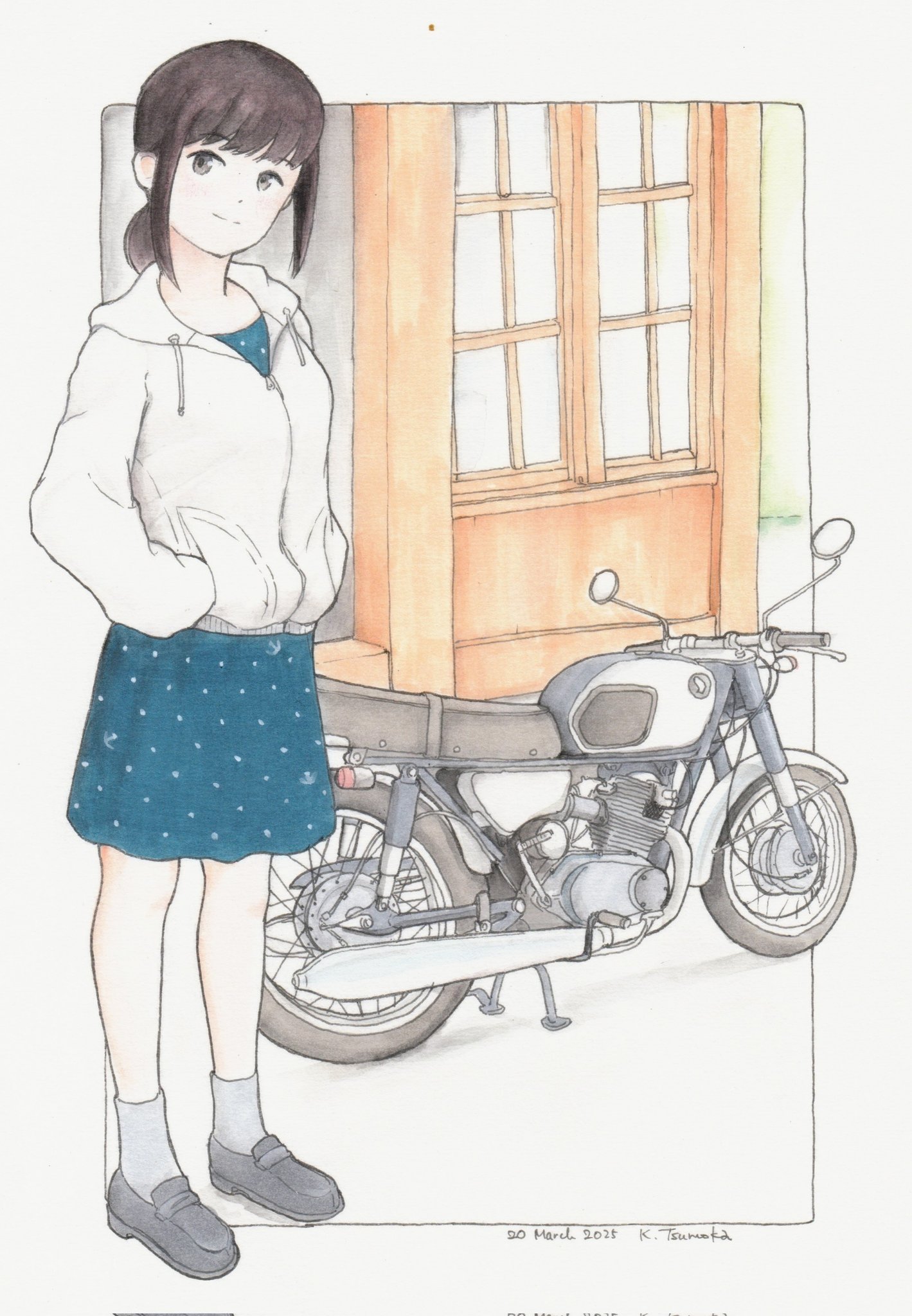 絵画No.3「無題」　作　いのこはるき CRAFT vol.112｜ビーズガーデン bʼs-garden｜HertZ&CRAFT&SHY