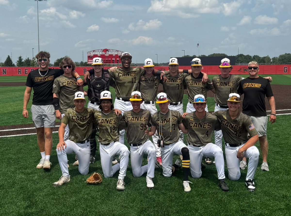 Canes Ohio Prime 2027 (@canesoh2027) on Twitter photo Great weekend of baseball in the <a href="/BUSShowcase/">Best in the US Showcases</a> at Notre Dame!
Showcase Results (200+ athletes):
Exit Velo: #1 103mph
<a href="/Hyams_Dylan1417/">Dylan Hyams</a>
60 Yd: #5 6.7s
<a href="/ColtonFite2027/">Colton Fite</a>
OF & IF Velo: #1 91 & 86mph
<a href="/LoganJenks2027/">Logan Jenks</a>
Pop Time: #2 2.03s
<a href="/CaleGHubert/">Cale Hubert</a> Great weekend of baseball in the <a href="/BUSShowcase/">Best in the US Showcases</a> at Notre Dame!
Showcase Results (200+ athletes):
Exit Velo: #1 103mph
<a href="/Hyams_Dylan1417/">Dylan Hyams</a>
60 Yd: #5 6.7s
<a href="/ColtonFite2027/">Colton Fite</a>
OF & IF Velo: #1 91 & 86mph
<a href="/LoganJenks2027/">Logan Jenks</a>
Pop Time: #2 2.03s
<a href="/CaleGHubert/">Cale Hubert</a>