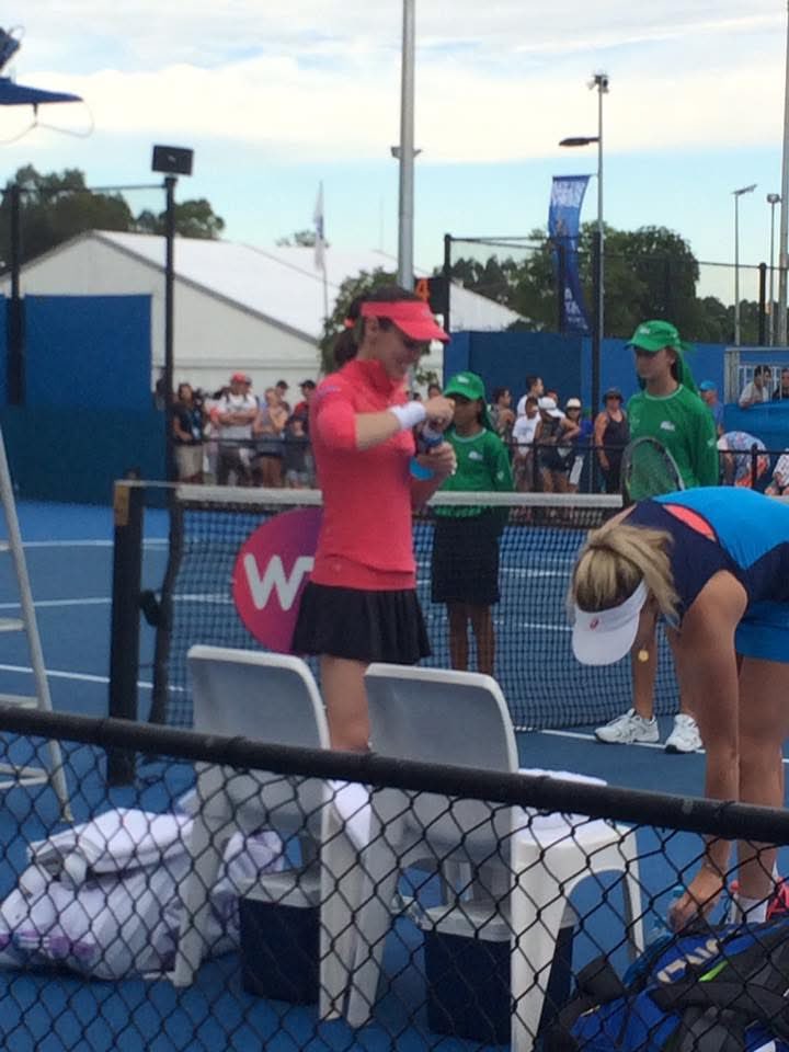 AcksonArj's tweet image. The day I saw Martina Hingis play live (2017) was the fulfilment of a boyhood dream. ❤️
I do miss the Sydney International!