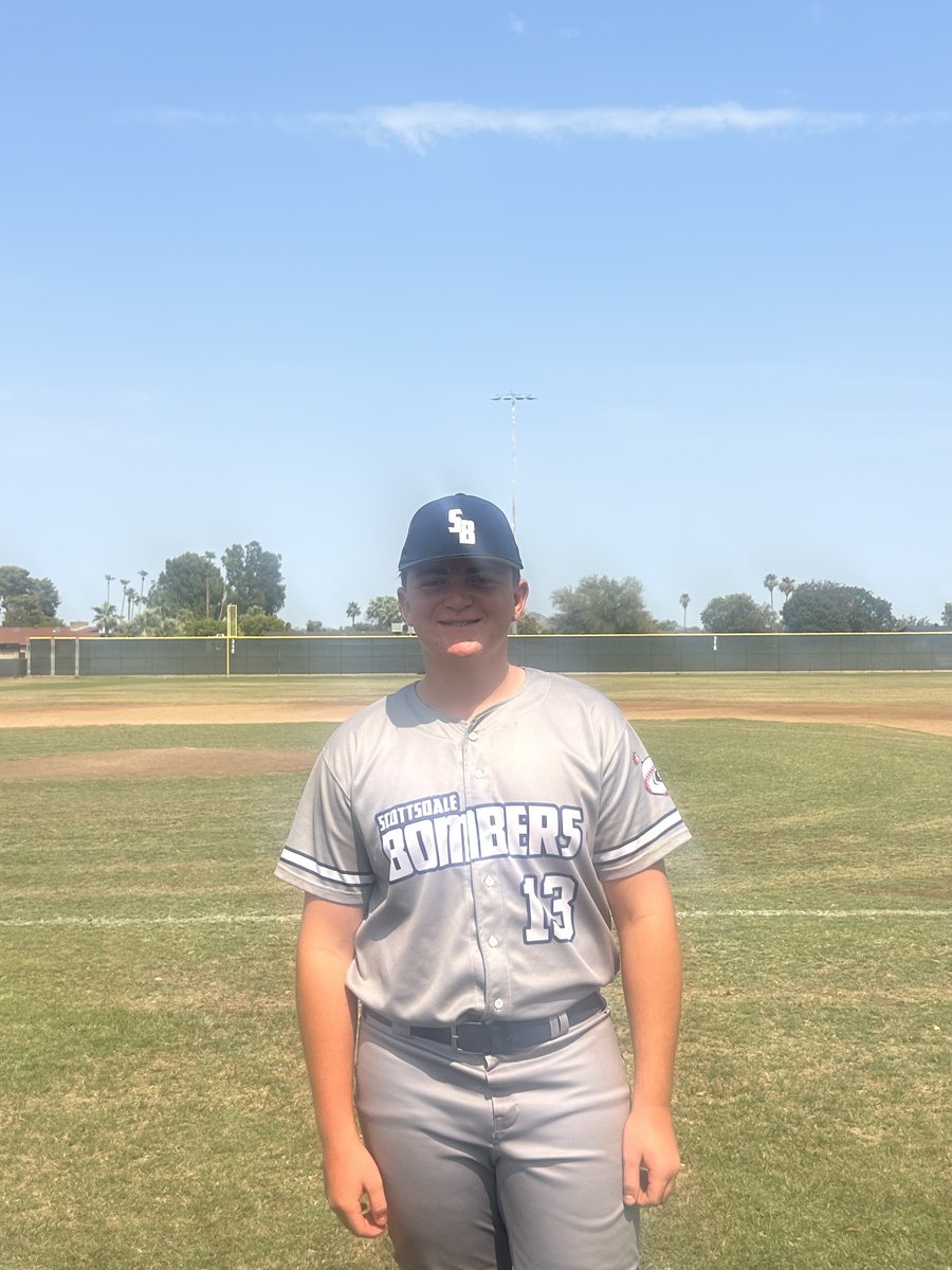 FiveToolAZ's tweet image. F: Scottsdale Bombers 12, Marucci Athletics 2028 Soto 9
PoG: Johnny Gipson 3-4, 2 2B