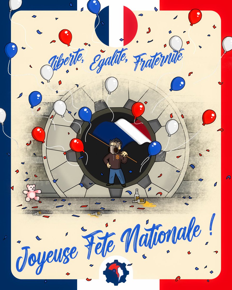 Joyeuse fête nationale et bon 14 juillet !

#FeteNationale #14juillet #bastille #peuple