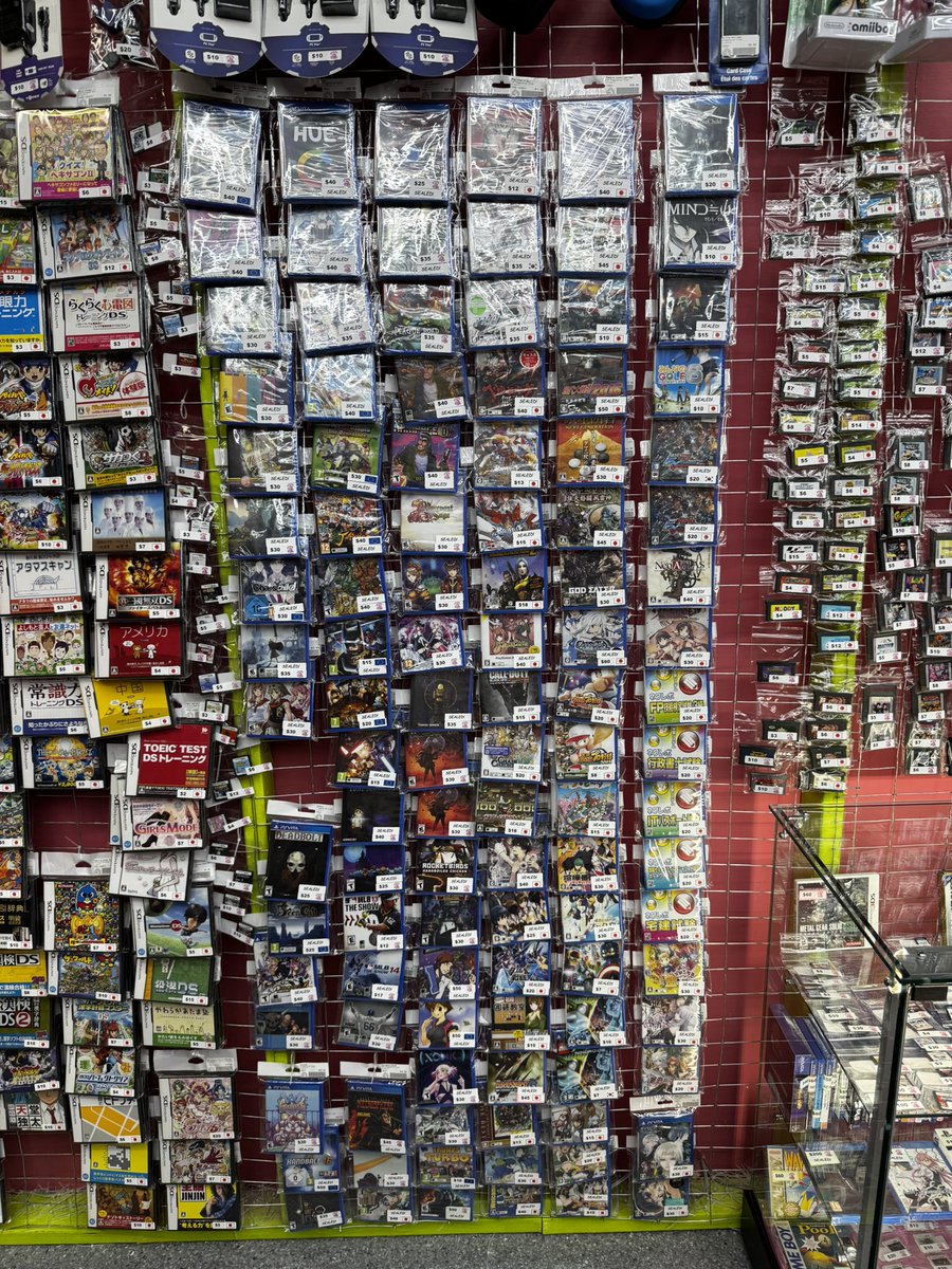 Our Vita collection is absolutely incredible right now. The best part is that we’re adding more every day. We still have hundreds of titles that we’re cleaning and testing as fast as possible.