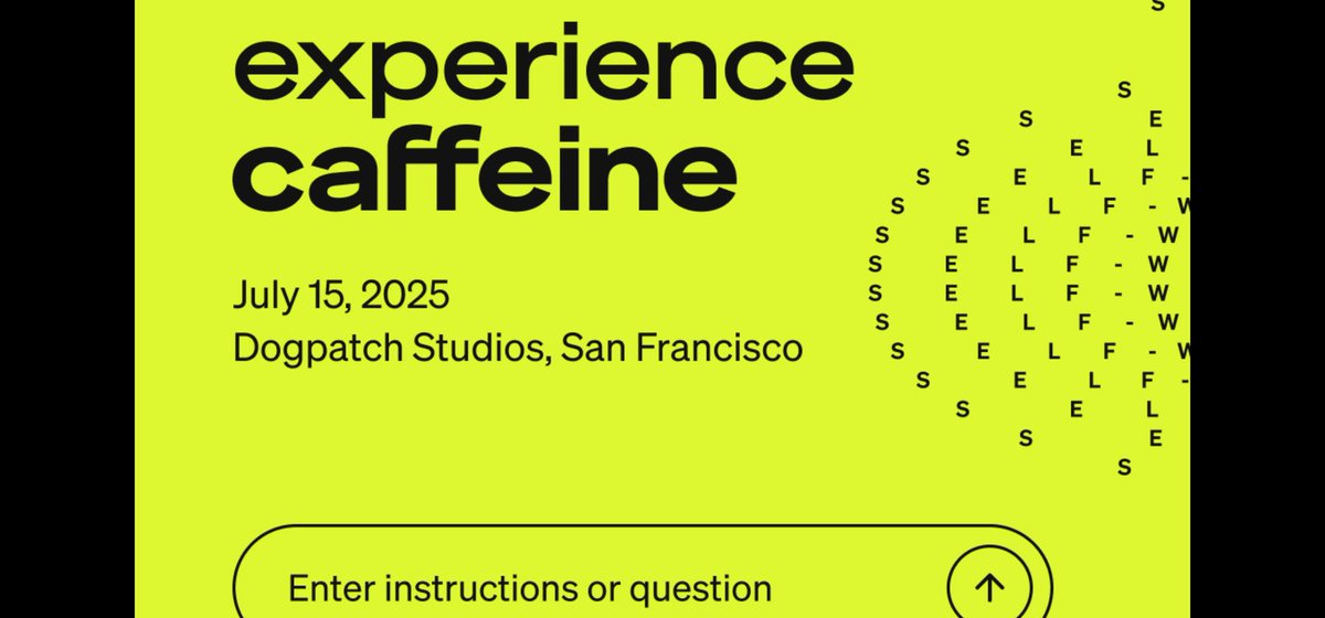 GuruOfkrypto's tweet image. $ICP is a buy ahead of @caffeineai information launch tomorrow by @dfinity at San Francisco
#ICP will be the main beneficiary of #caffeineai
#Crypto