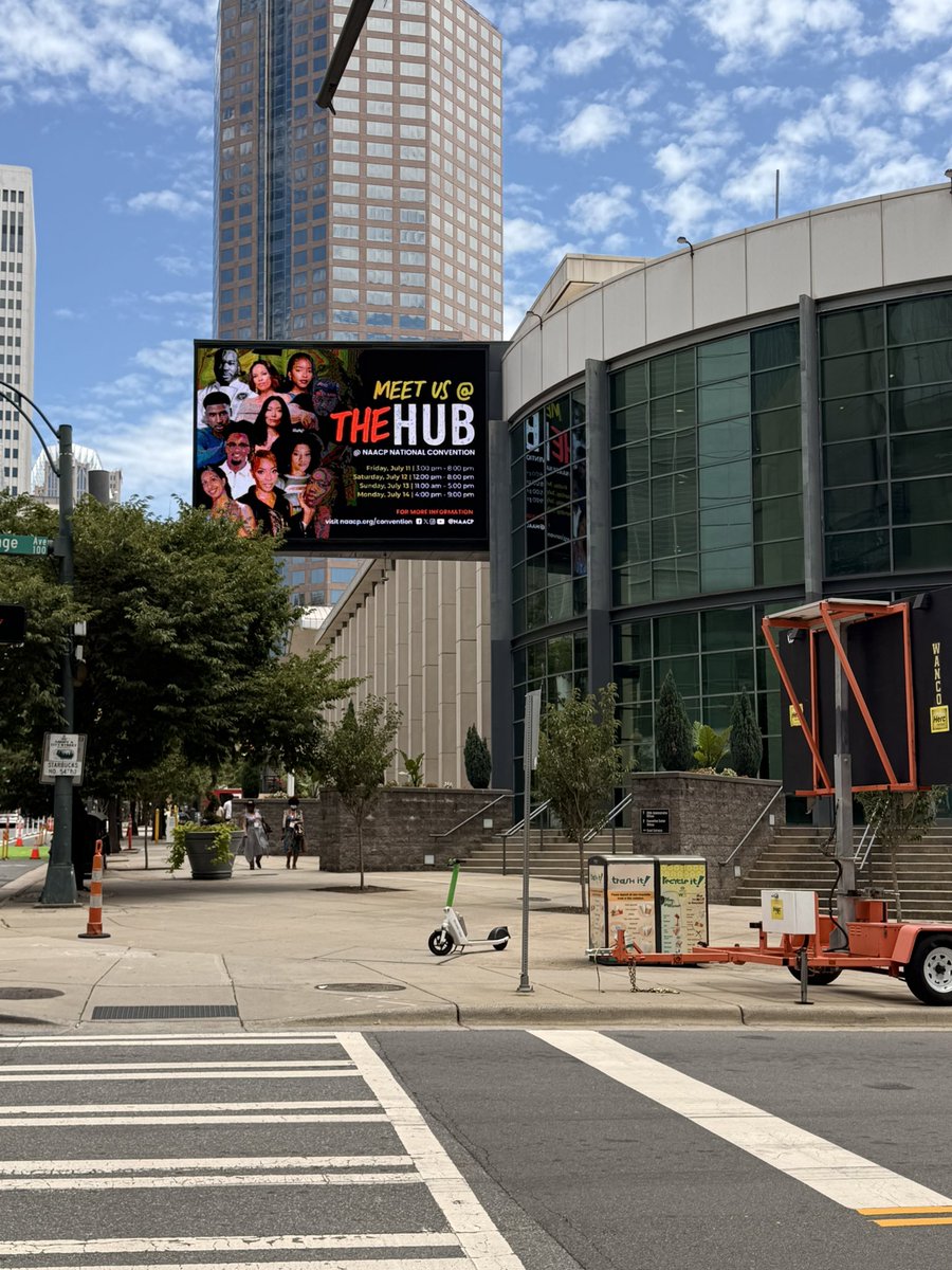dcnaacp's tweet photo. ๐Reporting live from Charlotte! The NAACP DC Branch is on the ground at the #NAACP2025 National Convention.
Weโre showing up, standing strong, and building power alongside branches from across the nation. Follow along as we amplify the voice of DC! โ๐พ๐ค
#NAACPDC #NAACPNational https://t.co/yhzHpFTtTu