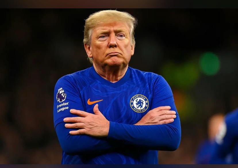 legendbigstuff's tweet image. Trump loves the chels