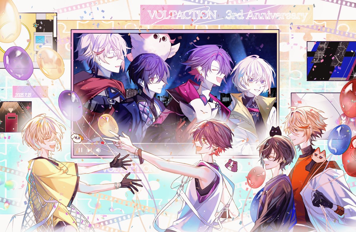 Chapret10's tweet image. #ヴォルタ3周年