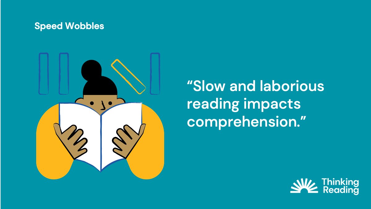 A lack of fluency is often behind the comprehension problems we encounter in our classrooms. 

Read more in our blog ‘Speed Wobbles’ wp.me/p4hKgx-14p (5 min read).

#EduTwitter