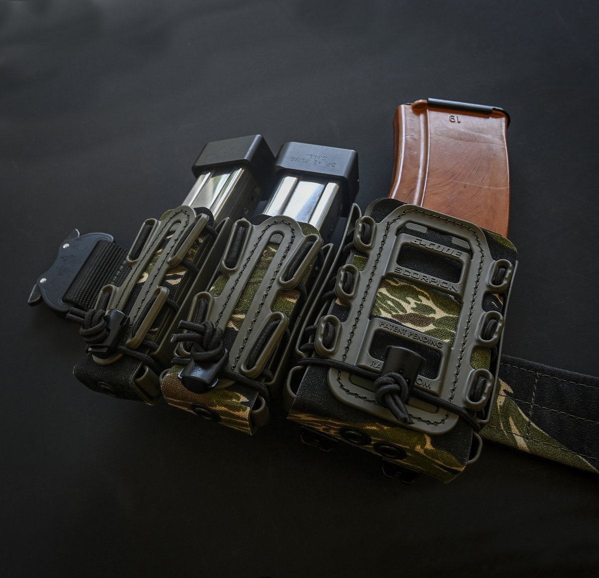 Gcodeholsters's tweet photo. Cleared by a special forces operator.
This isn’t style over substance.
Tiger Stripe means business.
#TigerStripeCamo #TacticalGearDrop #OperatorApproved #ModernLoadout #CamoRevival https://t.co/EAcROn05IB