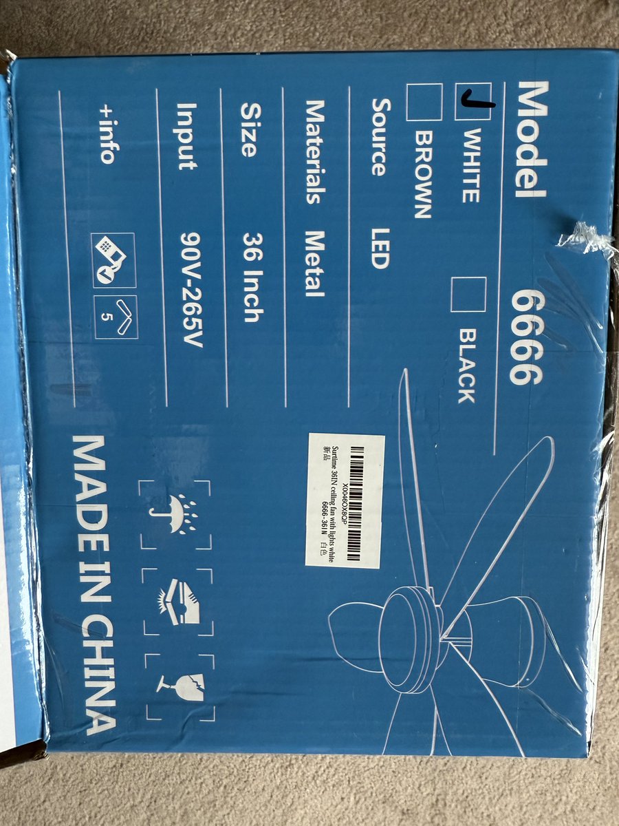 Did we find a cry for help written in Chinese in the box our new fan was packed in? #slavery  ??