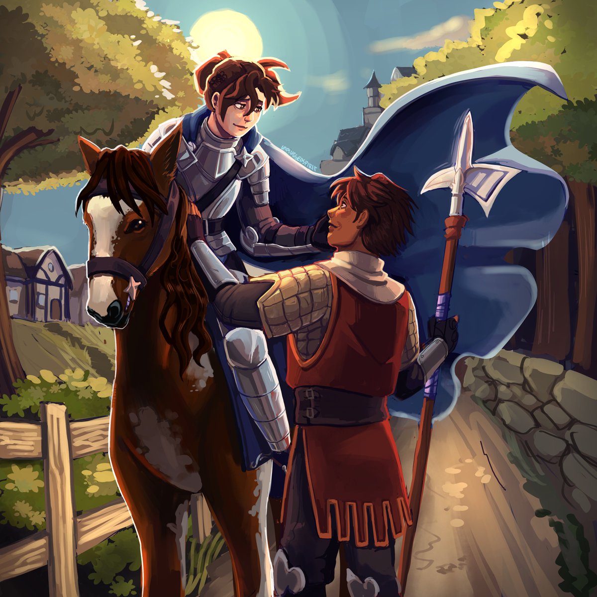 Unplugged_spiri's tweet image. fantasy au for the #OC s im hyperfixated on