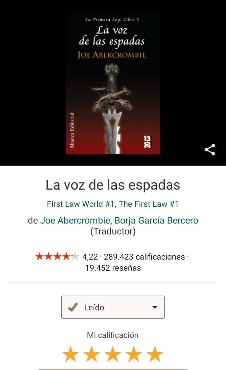 Pues creo que voy a enganchar directamente con el segundo... 😬
