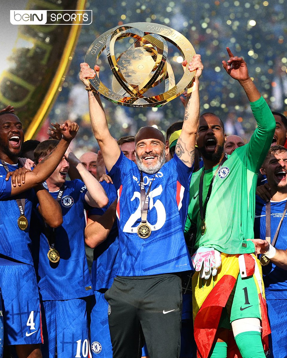 🏆 تشلسي يصنع التاريخ ويتوج بلقب كأس العالم للأندية للمرة الأولى في شكلها الجديد بمشاركة 32 فريقاً ! 💙🌍

#كأس_العالم_للأندية #تشلسي #باريس_سان_جيرمان