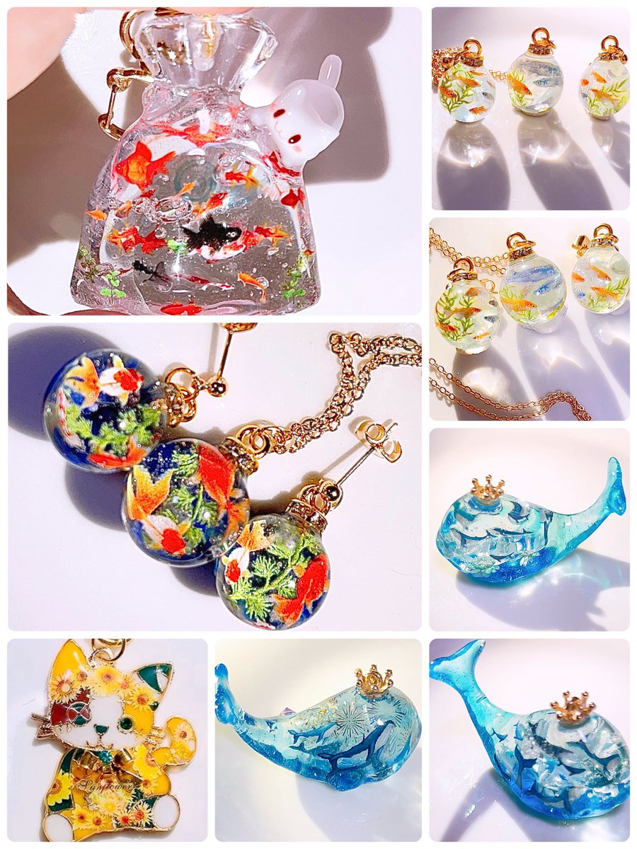 カヤ様おまとめ。レジン ペンダント マグネット カヤ様おまとめ。レジン ペンダント マグネット
