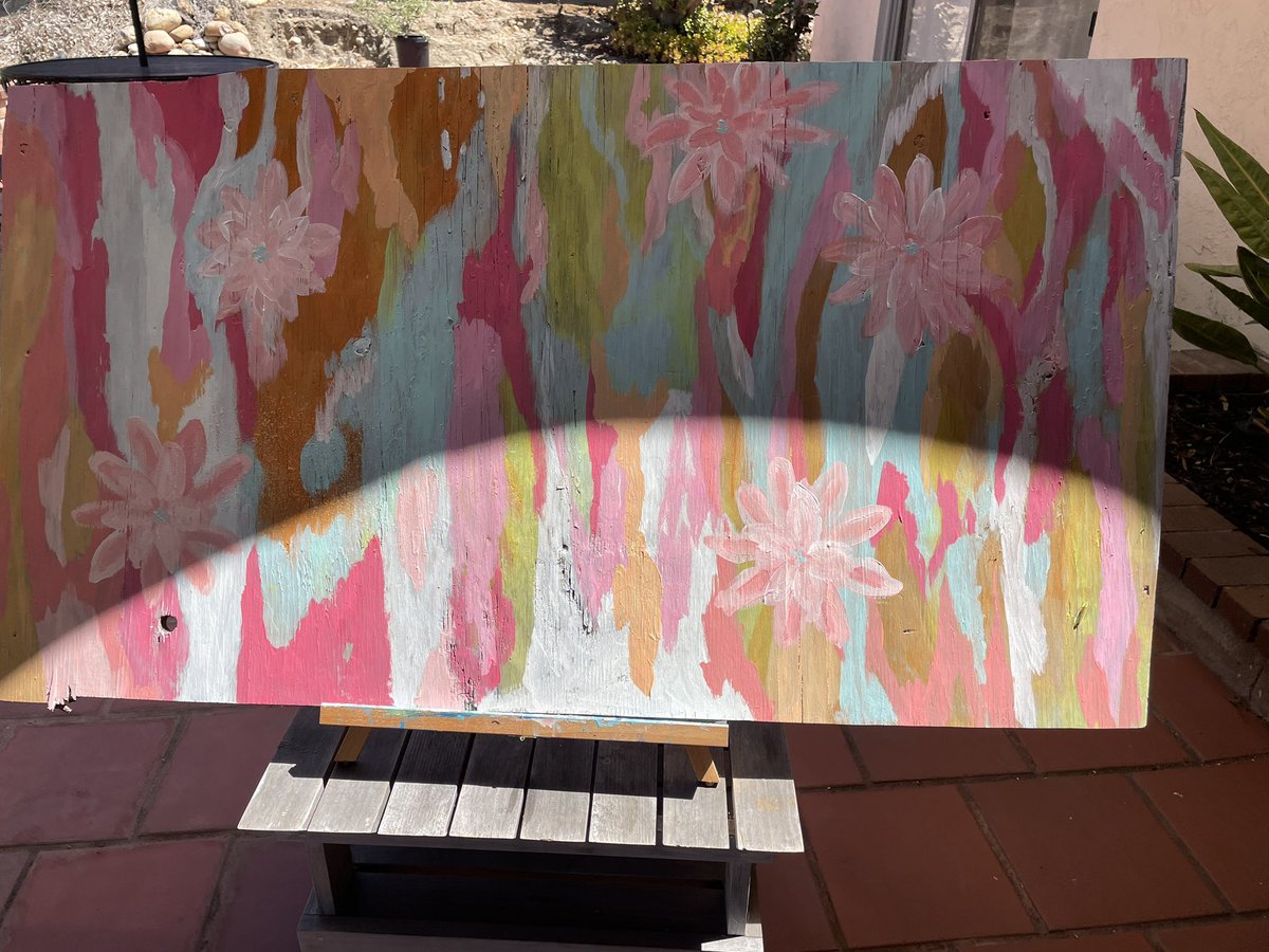 Progress on Creating my reader’s garden retreat.