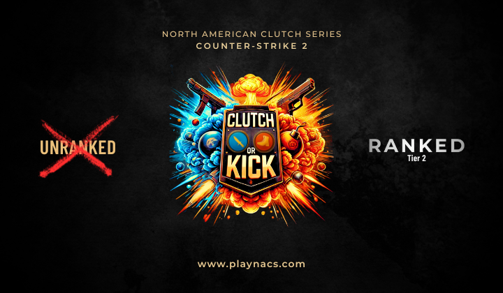 playnacs's tweet photo. We are pleased to announce that Clutch or Kick Summer 2025 has gone from unranked to Valve Ranked (Tier 2) with the matches HLTV features counting towards VRS. Scope of coverage will depend on the overall level of attending teams.