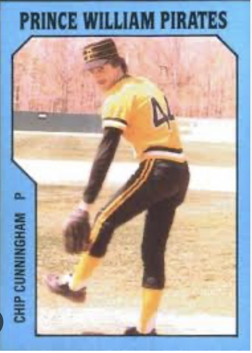 cu3xnatlchamps's tweet photo. Cool fact: Cumberland is the only college baseball program to produce a 1st round pick as a Junior College and a 4 year school. Chip Cunningham, RHP, Pirates, pick 8 in 1982. Chris Smith, LHP, Orioles, pick 7 in 2001. https://t.co/bdZBP1EDe3