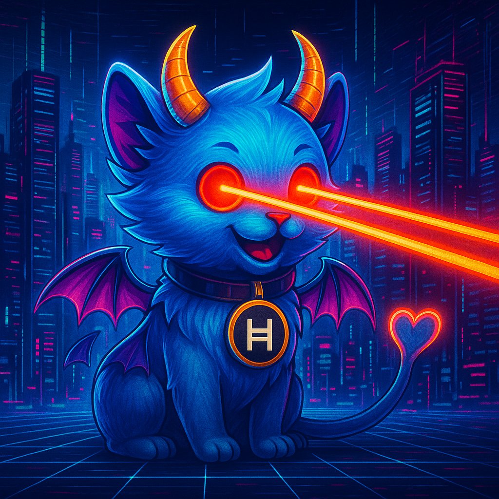 TheDemonverse's tweet image. Laser eyes is such a cool ability, we need more lasered #NFT on #Hedera. What we think, more or less kittens?