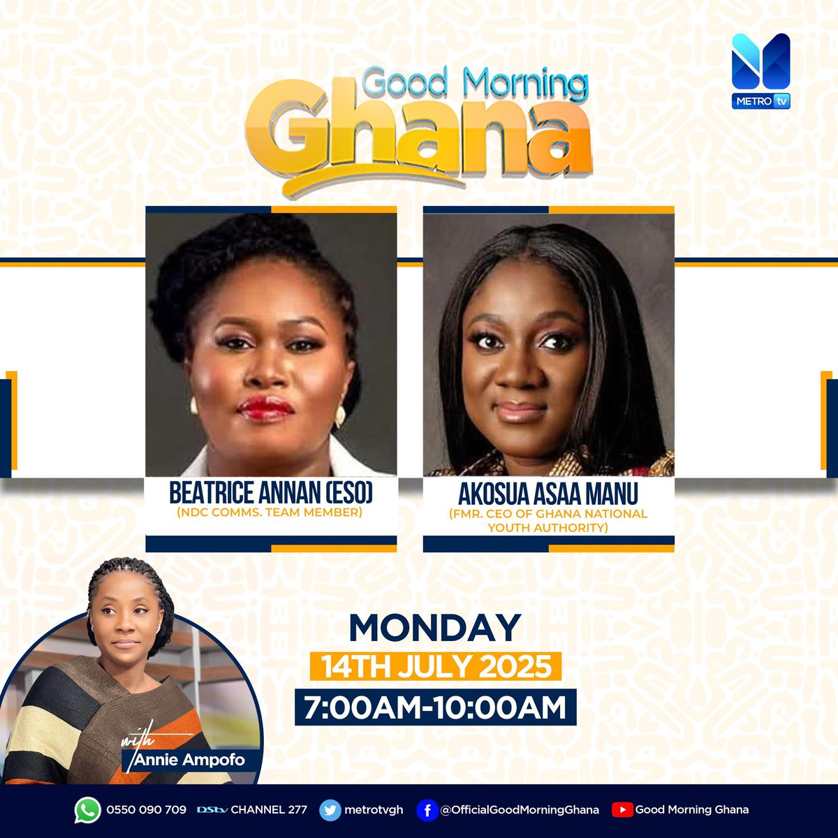 Annie Afua Ampofo tweet media