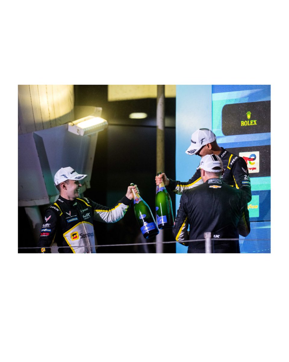 Vette on the podium! 🏁🏆

A hard-fought 6 Hours of São Paulo ends with the #81 claiming a brilliant P2 finish.

The #33 also showed great speed and determination throughout the race, adding to a weekend full of positives for the team.

Obrigado, Interlagos! 🇧🇷

#6HSaoPaulo